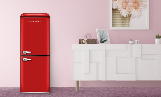 格蘭仕復古<a href=http://m.czrsq.cn/zixun/bingxiang/ target=_blank class=infotextkey>冰箱</a>配圖