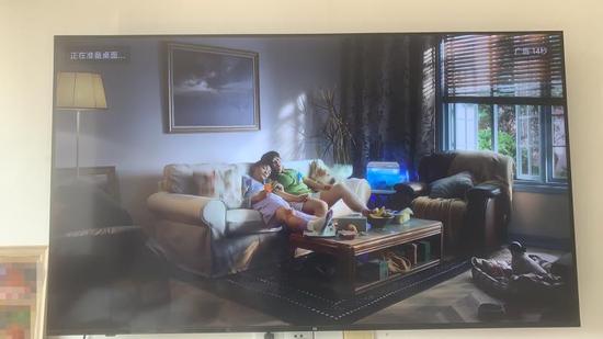 梁凱家小米<a href=http://m.czrsq.cn/zixun/dianshi/ target=_blank class=infotextkey>電視</a>出現的開機廣告，無法一鍵跳過