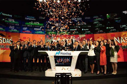 優(yōu)信登陸納斯達(dá)克,圖源優(yōu)信官微