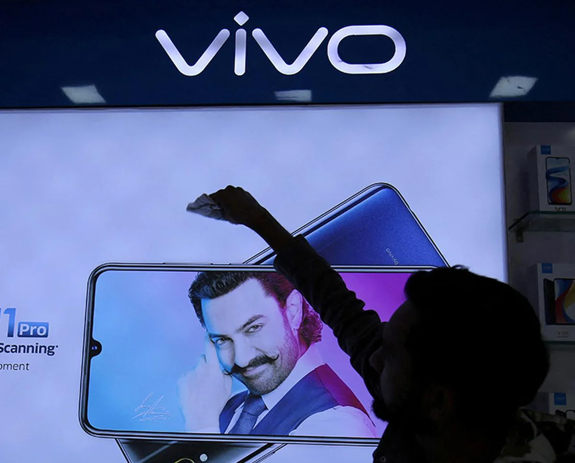 vivo在印度的廣告牌 圖自印媒